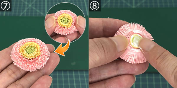 ペーパークイリング 立体的な花 ガーベラ の作り方を詳しく解説 Let S ガーデニンgooooods